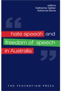 Hate Speech and Freedom of Speech in Australia