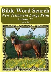 Bible Word Search New Testament Large Print Volume 27