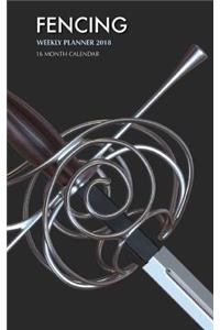 Fencing Weekly Planner 2018