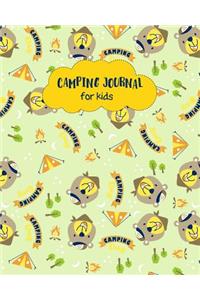 Camping Journal for Kids