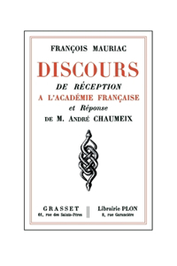 Discours de réception à l'Académie française