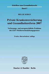 Private Krankenversicherung Und Gesundheitsreform 2007