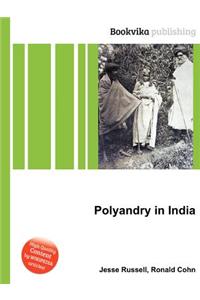 Polyandry in India