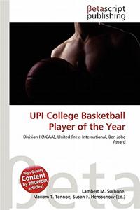 Upi College Basketball Player of the Year