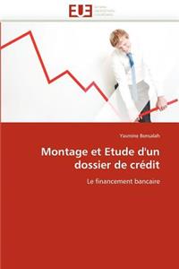 Montage Et Etude d''un Dossier de Crédit