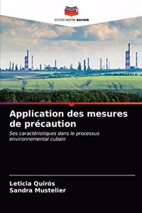 Application des mesures de précaution