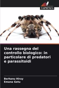 rassegna del controllo biologico