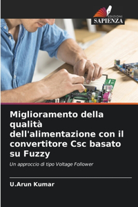 Miglioramento della qualità dell'alimentazione con il convertitore Csc basato su Fuzzy