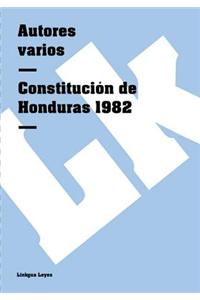 Constitucion de Honduras 1982
