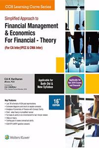 Simplified Approach to Financial Management Theory, (For CA-IPCC/CWA inter)