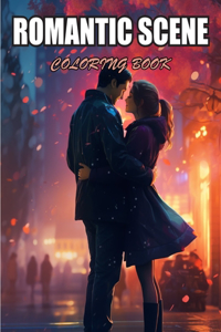 Romantic Scene Coloring Book