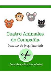 Cuatro animales de compañía