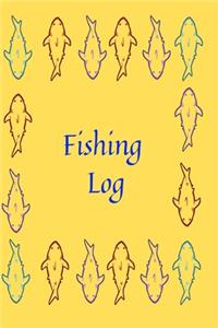 Fishing Log - cute cover for kids and adult