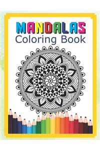 Mandalas Coloring Book