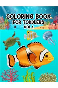 Coloring Book for Toddlers Vol 1
