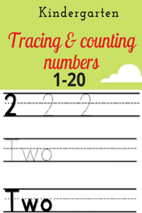 kindergarten tracing & counting numbers