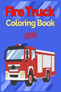 Fire Truck Coloring Book