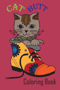cat butt coloring book