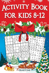 Activity Book for Kids 8-12