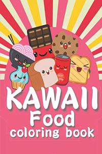 Kawaii Food Coloring Book