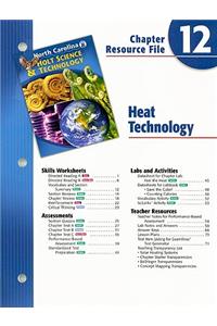 North Carolina Holt Science & Technology Chapter 12 Resource File: Heat Technology