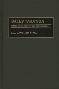 Sales Taxation