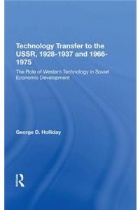 Tech Transfer Ussr/hs