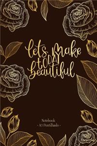Notebook A5 pontilhado