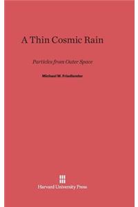 Thin Cosmic Rain