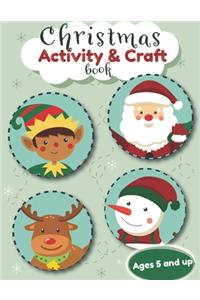 Christmas Activity and Craft Book Ages 5 and up