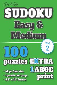 David Karn Sudoku - Easy & Medium Vol 2