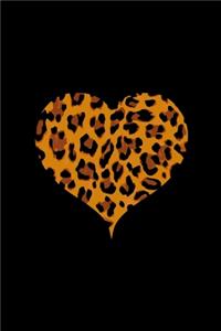 Cheetah Heart - Animal Print - Notebook