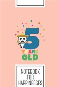 Notebook for Happinesses
