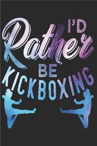 Kickboxen Notizbuch