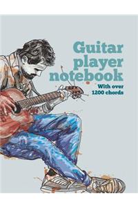 Guitar Player Notebook