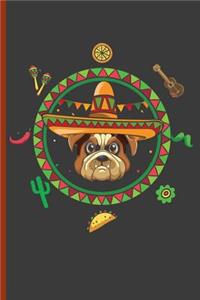 Cinco de Mayo Bulldog Animal Pet