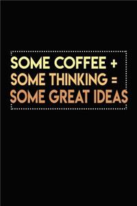Some Coffee + Some Thinking = Some Great Ideas