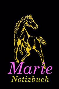 Pferd Marie Notizbuch