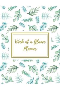 Week at a Glance Planner