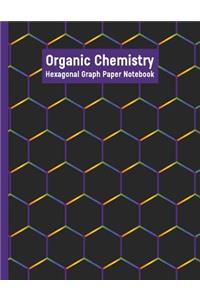 Organic Chemistry Hexagonal Graph Paper Notebook