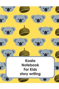 Koala Notebook For Kids story writing