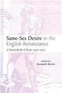 Same-Sex Desire in the English Renaissance