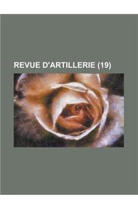 Revue D'Artillerie (19 )