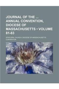 Journal of the Annual Convention, Diocese of Massachusetts (Volume 81-83)
