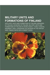 Military Units and Formations of Finland