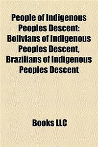 People of Indigenous Peoples Descent
