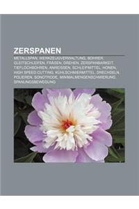 Zerspanen: Metallspan, Werkzeugverwaltung, Bohrer, Gleitschleifen, Frasen, Drehen, Zerspanbarkeit, Tieflochbohren, Anreissen, Sch