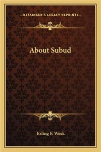 About Subud