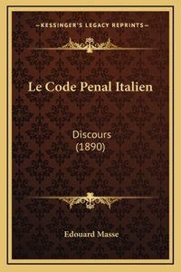 Le Code Penal Italien