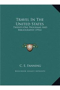 Travel In The United States